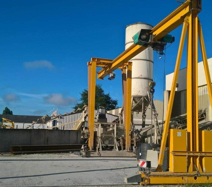 F2I Fournitures Industrielles Ibériques, centrale à béton à Mérignac en Gironde
